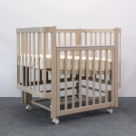 Кроватка ANTEMI Terra Light NEW с маятником, 100х70, арт. НИК 17к капучино