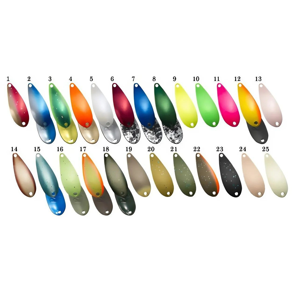 Блесна колеблющаяся FOREST PAL 2016 color 30мм 2.5гр, цвет #16