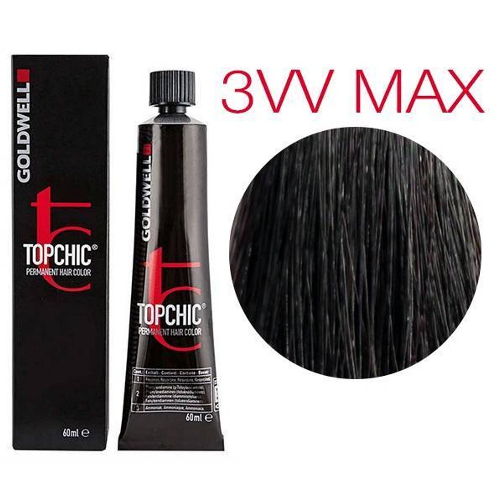 Goldwell Topchic 3VV MAX чернослив ТС, 60 мл