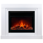 Каминокомплект Real Flame Stanley 26 WT с очагом Moonblaze Deluxe Black