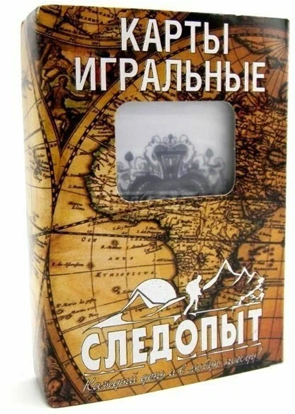 Карты игральные "Следопыт", влагостойкие, пластик, 54 шт. PF-BG-С01