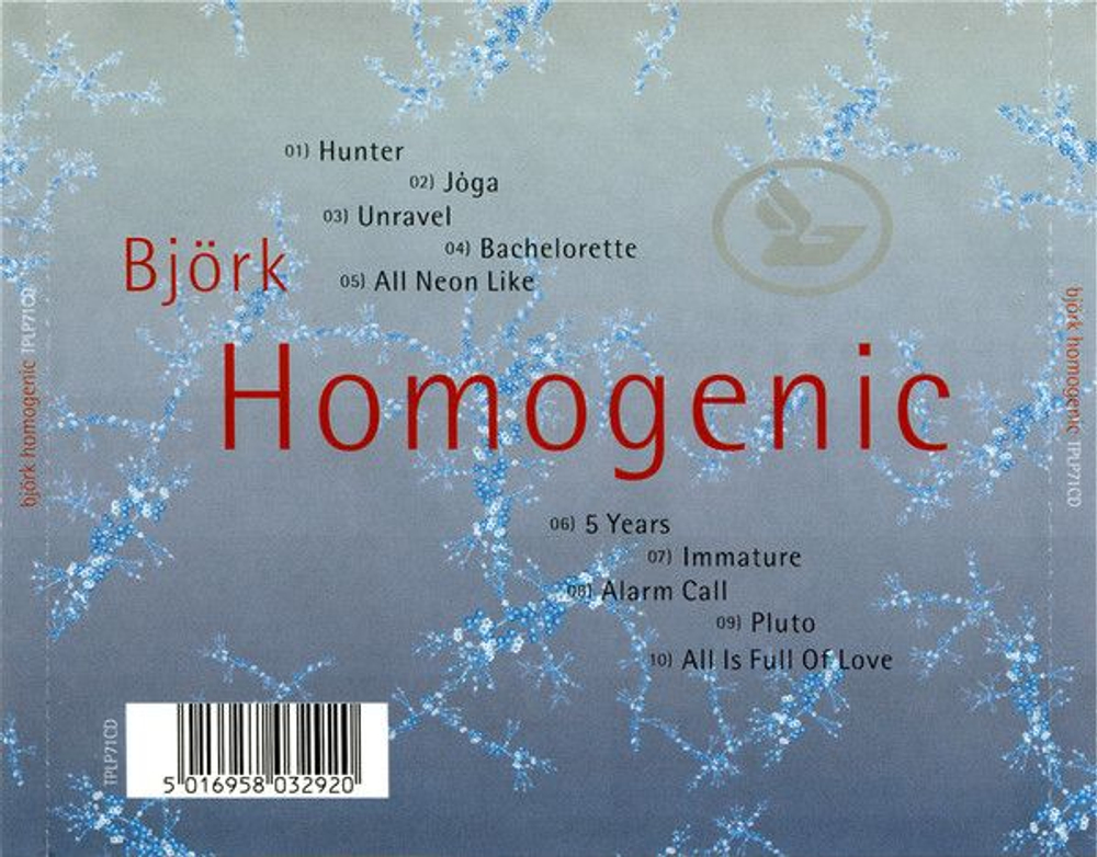 Bjork — Homogenic (CD)