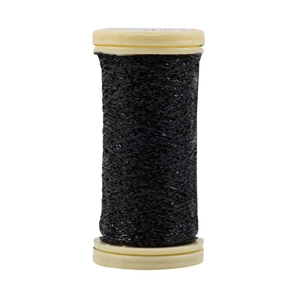 Мулине Gamma металлик M 5 мотков по 50 метров, M-150 черный, Gamma BRILL