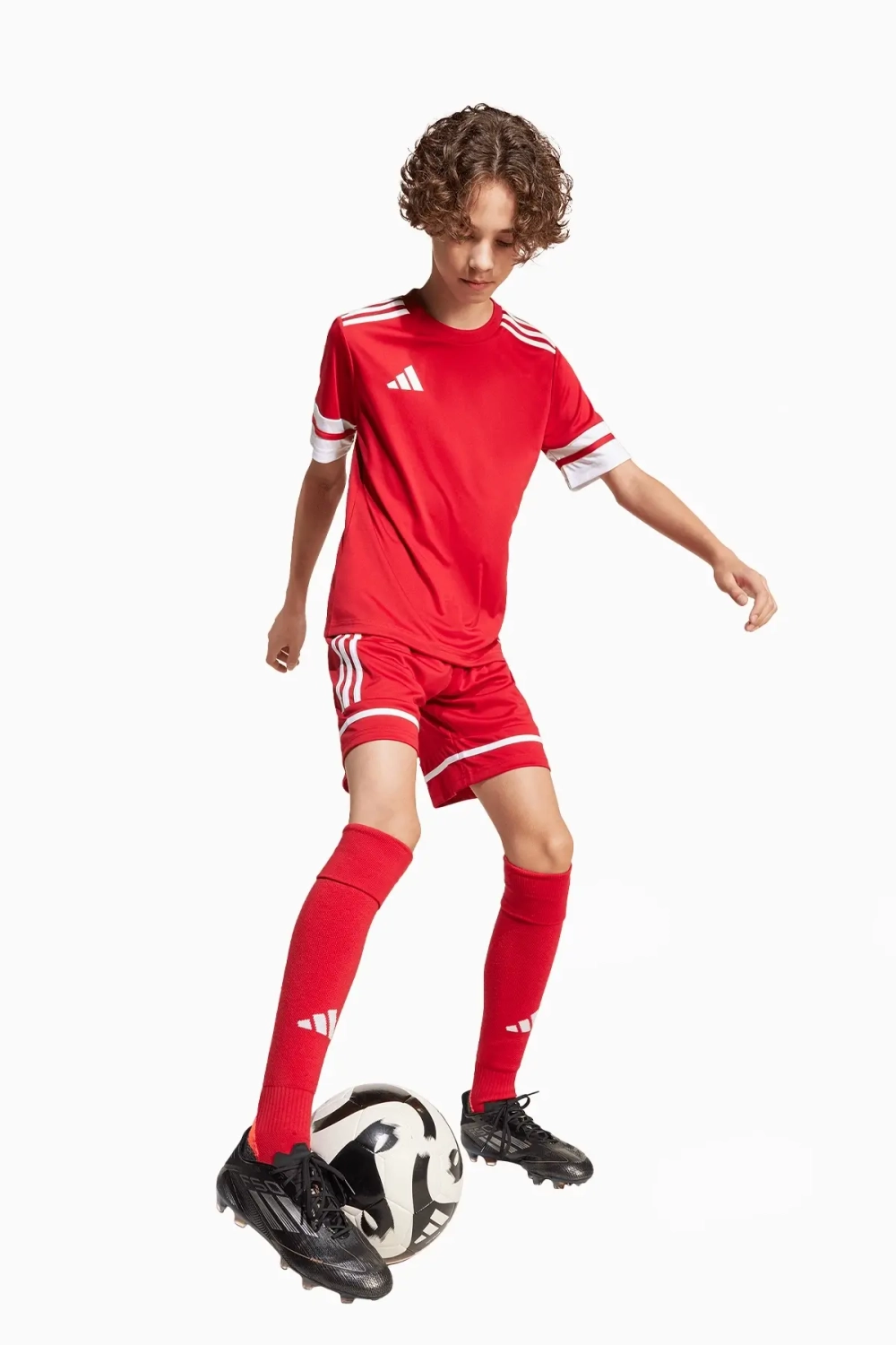 Шорты adidas Squadra 25 Junior - красный