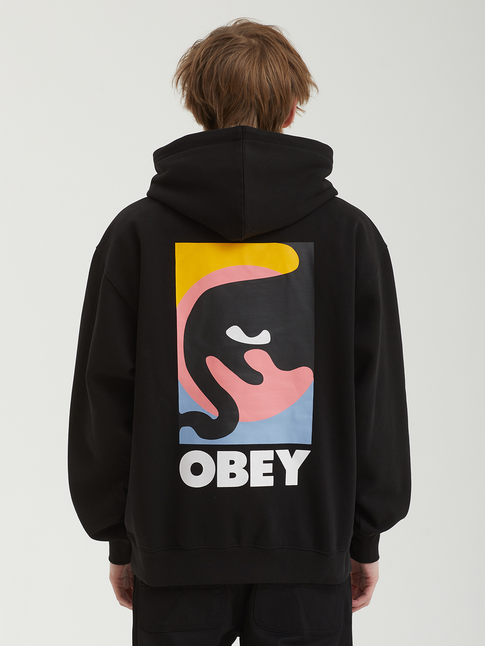 Мужская Толстовка Obey Quarter Icon
