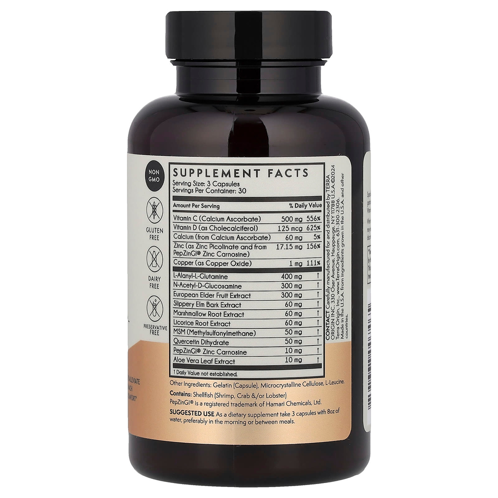 Terra Origin, Healthy Gut™, 90 капсул