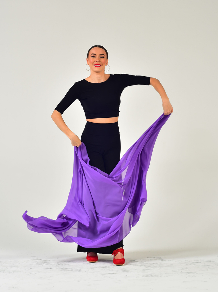 Шаль для восточных танцев Dance Every Wear SM7907 253, фиолетовый