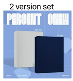 Альбом ONEW - PERCENT 2nd Album PHOTOBOOK 2 Version SET