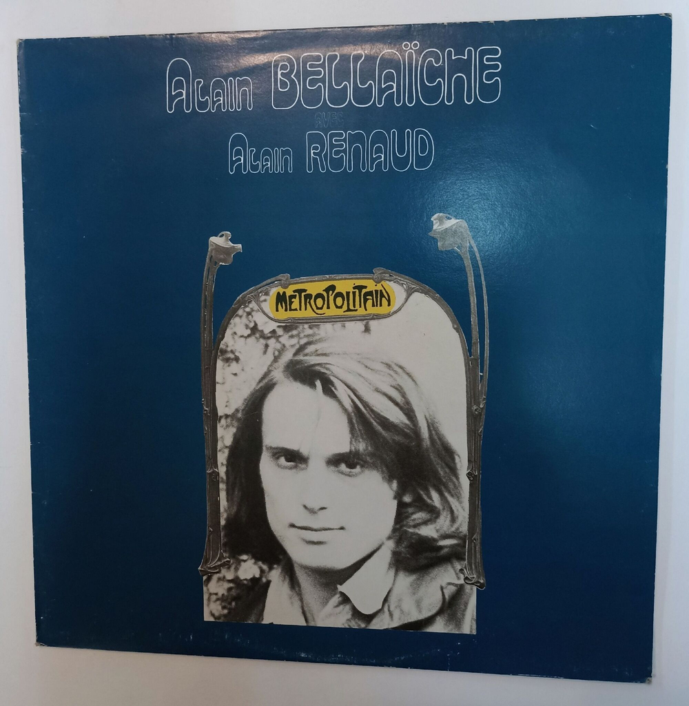 Винтажная виниловая пластинка LP Alain Bellaiche Avec Alain Renaud Metropolitain (France 1974)