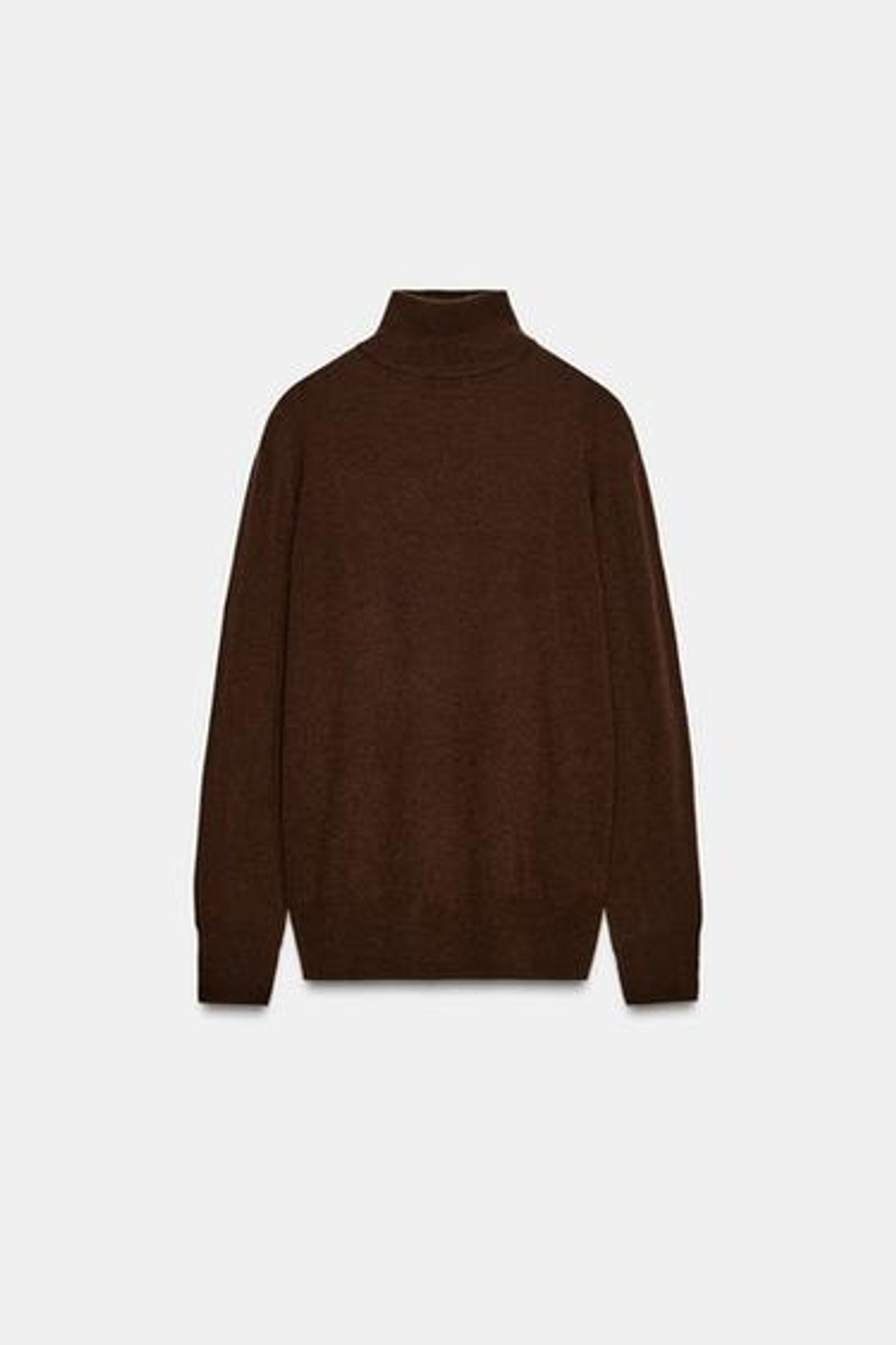 100% ЭКСТРА МЯГКИЙ ШЕРСТЯНОЙ СВИТЕР - ZARA