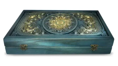 Нарды-шашки «Восток» (510 х 250 х 40 мм), фишки 25 мм