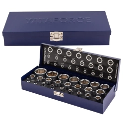 Головки 1/4'', 1/2'', набор 25пр. YATAFORCE YF-50121I