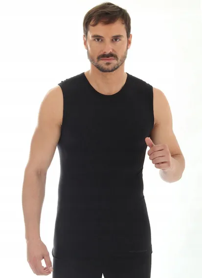 Термобелье майка мужская BRUBECK Comfort Wool SL10220