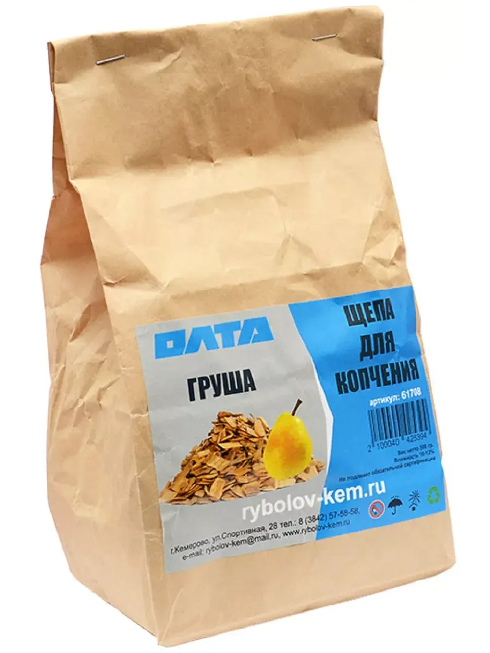 Щепа для копчения, "Груша"