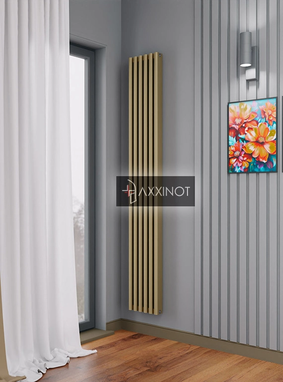 Axxinot Bramer V 2500 - вертикальный алюминиевый радиатор высотой 2530 мм