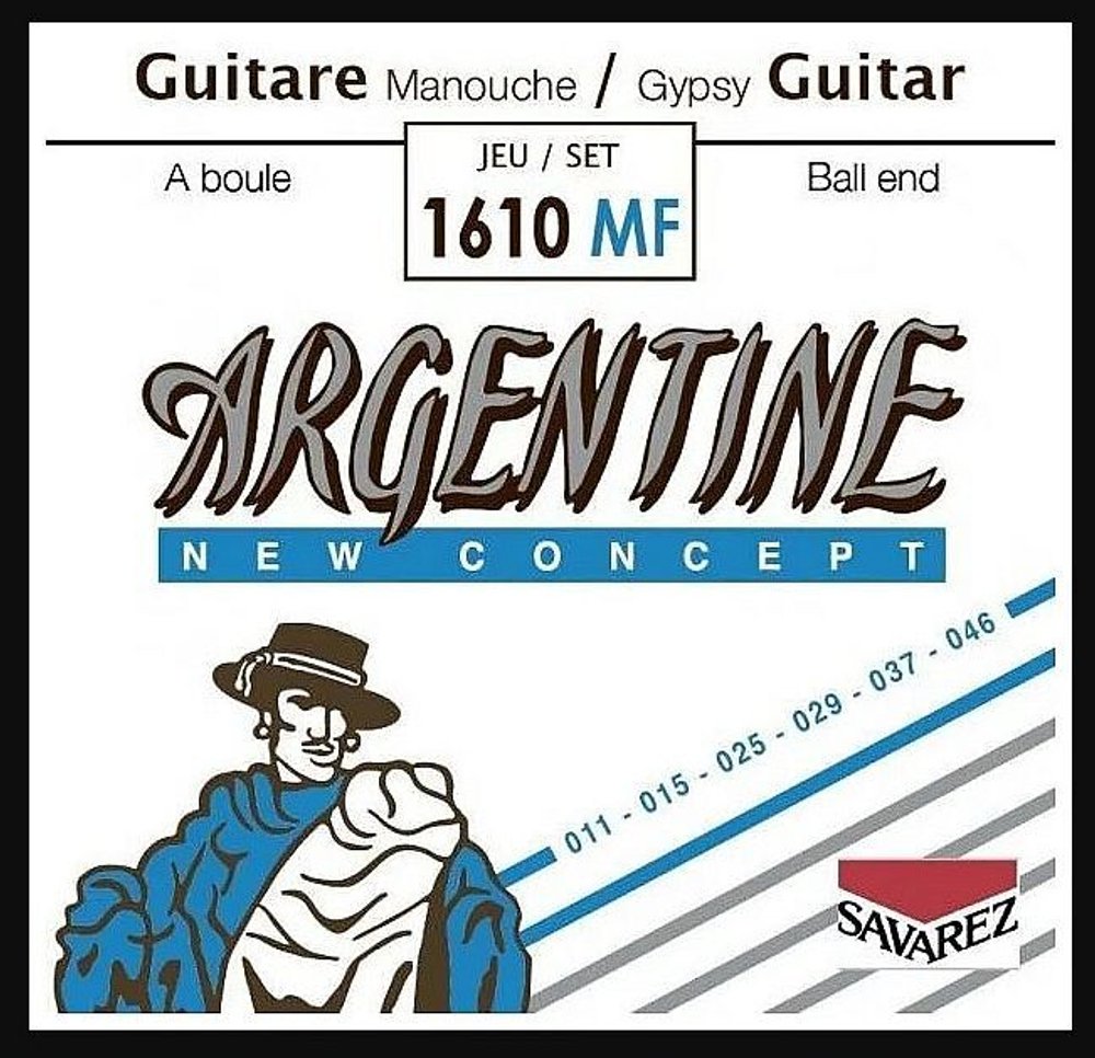 Струны для акустической гитары Savarez Argentine 1610MF (11-46)