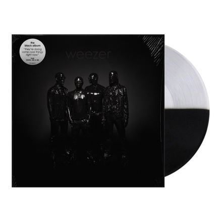 Weezer Weezer (Black Album) (Clear/Black Split)