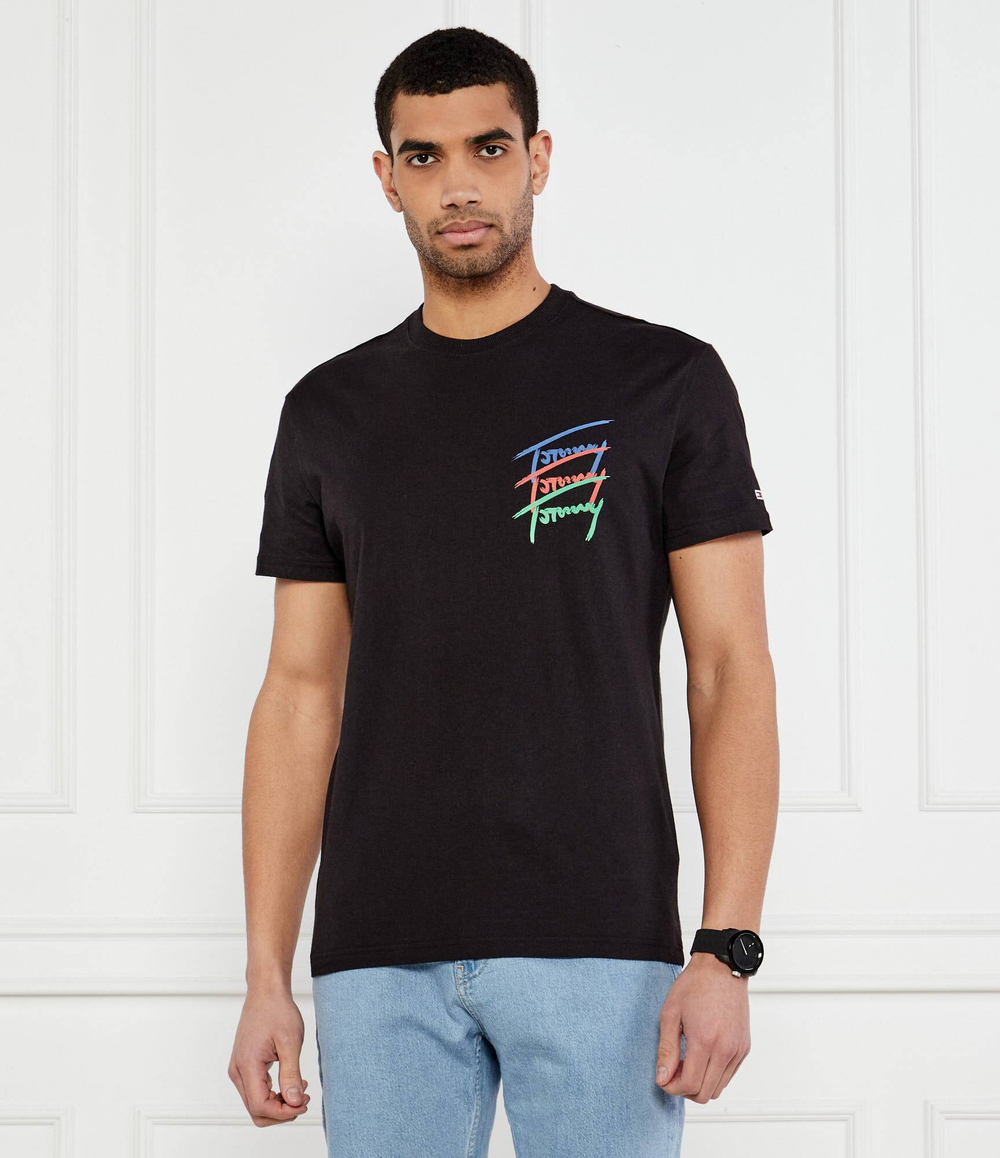 Футболка Tommy Jeans - черный(DM0DM20771)