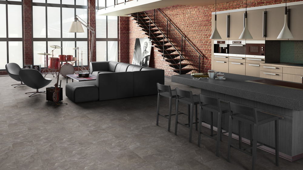 Кварц-винил SPC Tarkett Bass House Stone 4 мм Alison 1.740 м2
