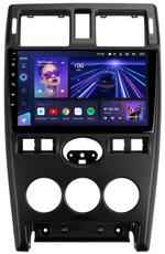 Магнитола для Lada Priora 2007-2013 (рамка черная тип 2) - Teyes CC3L монитор 9" IPS на Android 10, CarPlay, 4G SIM-слот