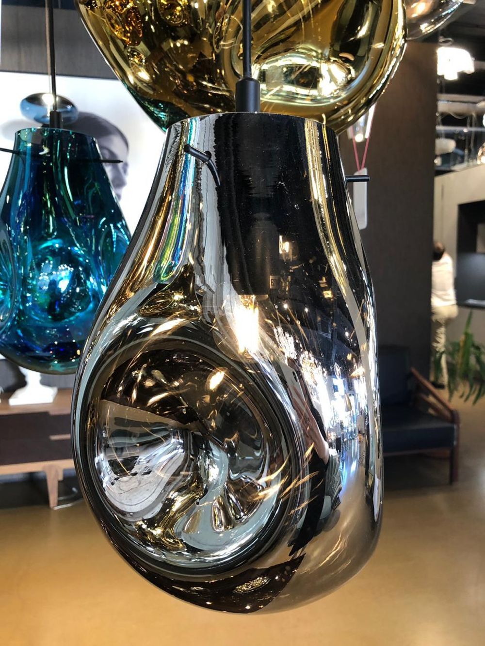 Подвесной светильник Soap A silver