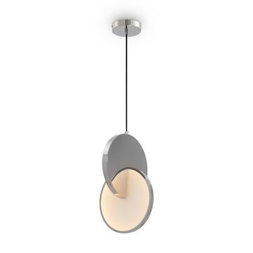 Подвесной светодиодный светильник 15W 3000K FR6002PL-L15CH хром Nova Freya