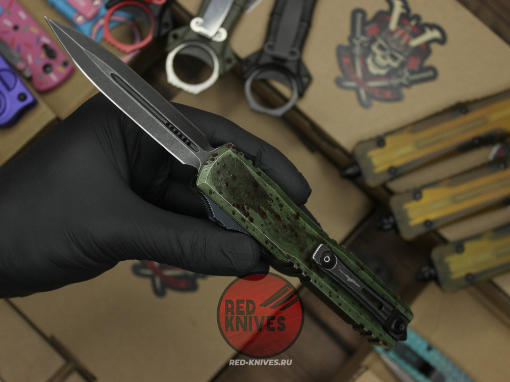ПРЕДЗАКАЗ Ножи Microtech Ultratech GEN IV D/E Outbreak Signature Series (1122-1OBDS)
