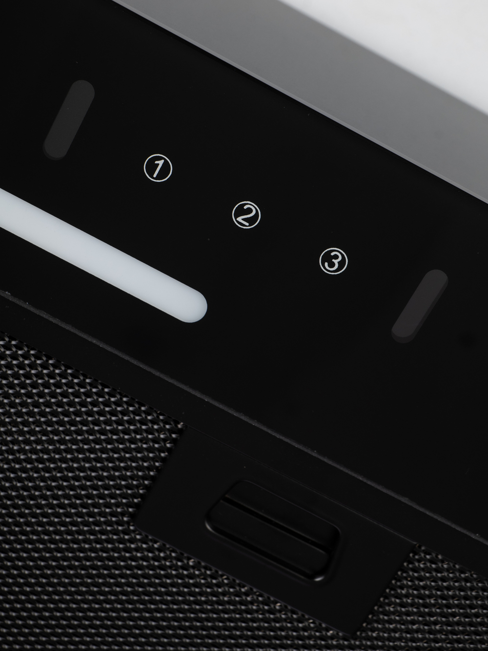 Вытяжка кухонная MACBI встраиваемая S-BOX-G55G BLACK 850м3/ч Черная (управление жестами)