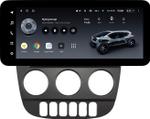Магнитола для Mercedes-Benz ML W163 2001-2005 (климат, рамка черная) - Teyes LUX ONE ROUND монитор 12.3" 2K QLED на Android 10, Быстрая, CarPlay, 4G SIM-слот