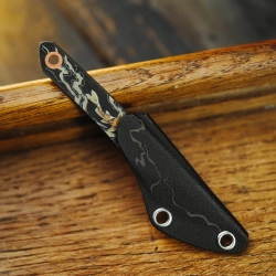 Нож NC Custom KOI Black Stonewash, Black