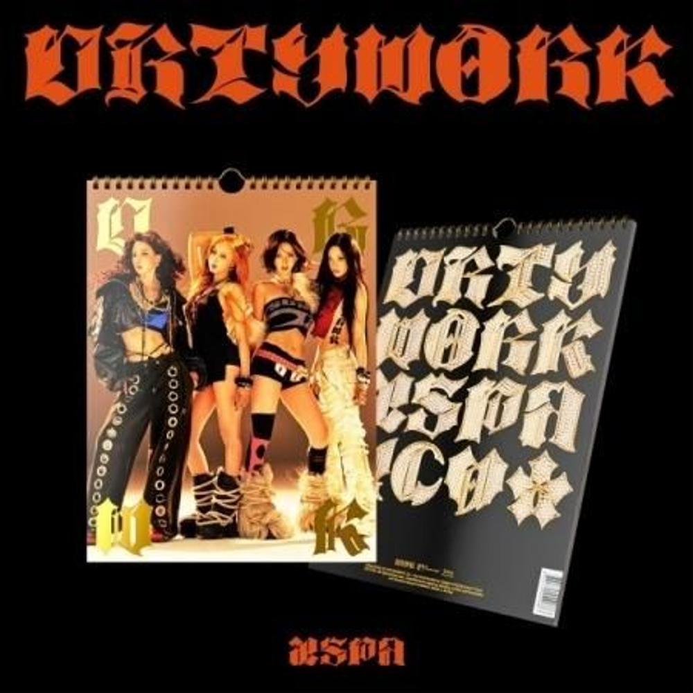 Альбом aespa - DIRTY WORK Single Album DIRTY WORKER Version