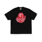 A Bathing Ape Bathing Ape Ss26 Футболка Cotton 0zxtem321101q черный