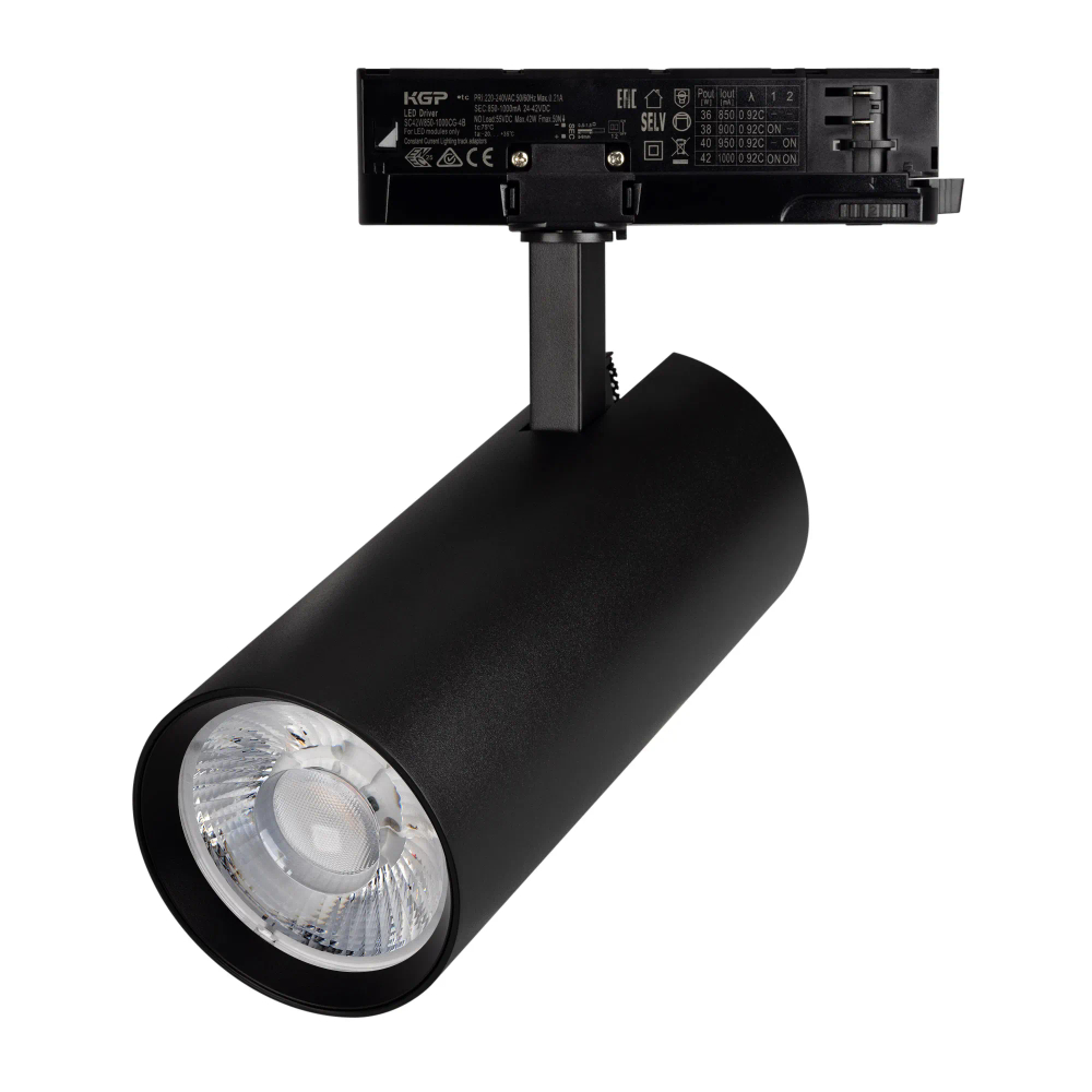 Светильник LGD-GERA-4TR-R90-40W Warm3000 (BK, 36 deg, 230V) (Arlight, IP20 Металл, 5 лет) 055164