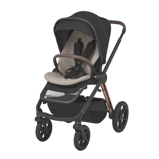 Коляска 2 в 1 Espiro Miloo 2.0 Diamond Black (310)
