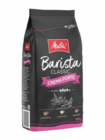 Кофе в зернах Melitta Barista Classic Crema Forte, 1 кг (Мелитта)