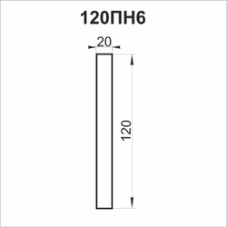 Наличник 120ПН6 120х20