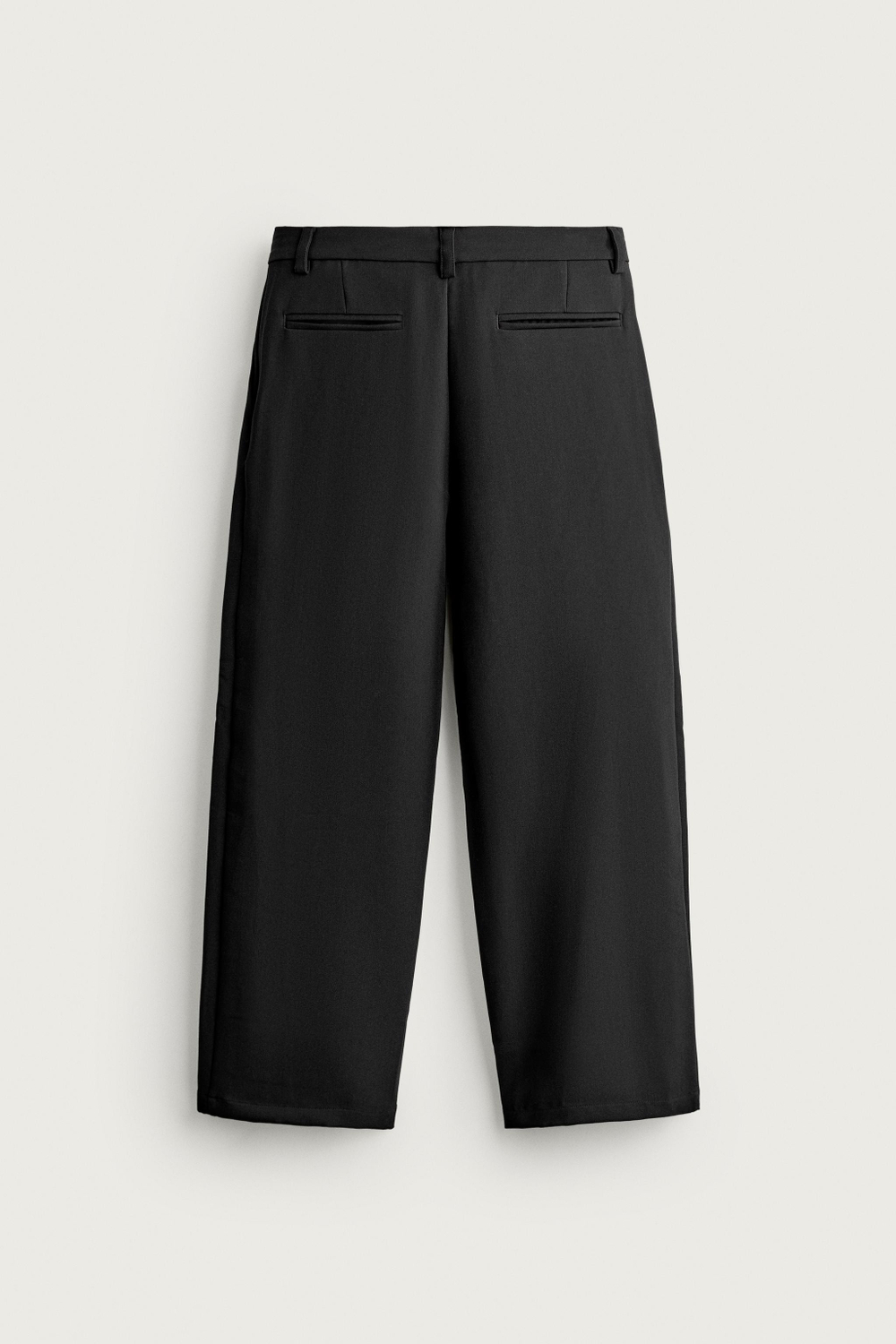 БРЮКИ WIDE FIT С БОКОВЫМИ СКЛАДКАМИ — ZARA