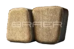Тротуарная плитка Braer Классико круговая, Color Mix Миндаль, 60 мм