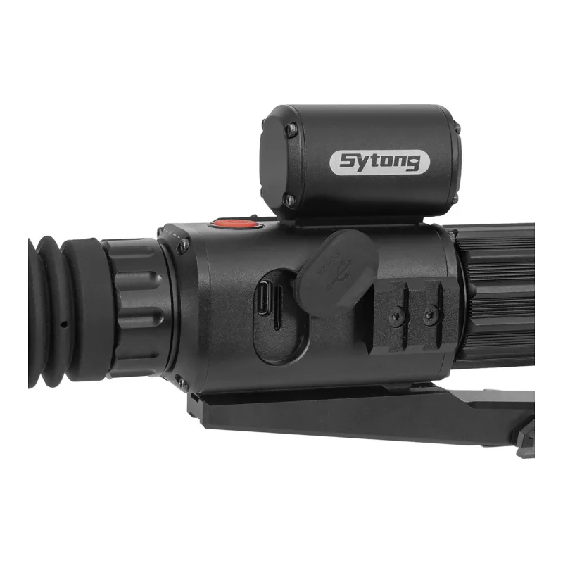 Прицел Sytong HT-70LRF 5-20 день/ночь, 940нм, дальномер - крупный план с логотипом