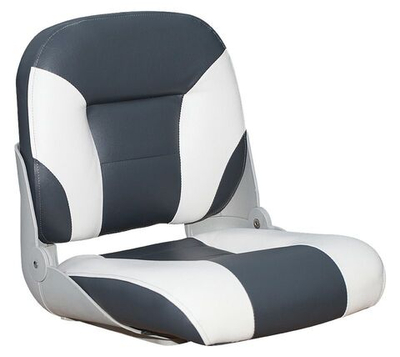Сиденье типа "Sport low back", белое с серым (10253854)