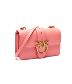 Кожаная сумка через плечо LOVE ONE MINI Pinko - розовый(100059 A0F1)