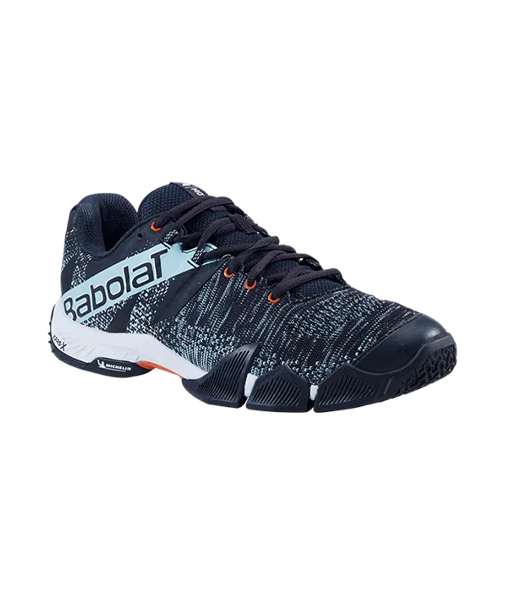 Babolat Movea Мужские Черные-Светло-голубые Кроссовки