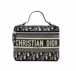 Косметичка Dior Diortravel темно-синий