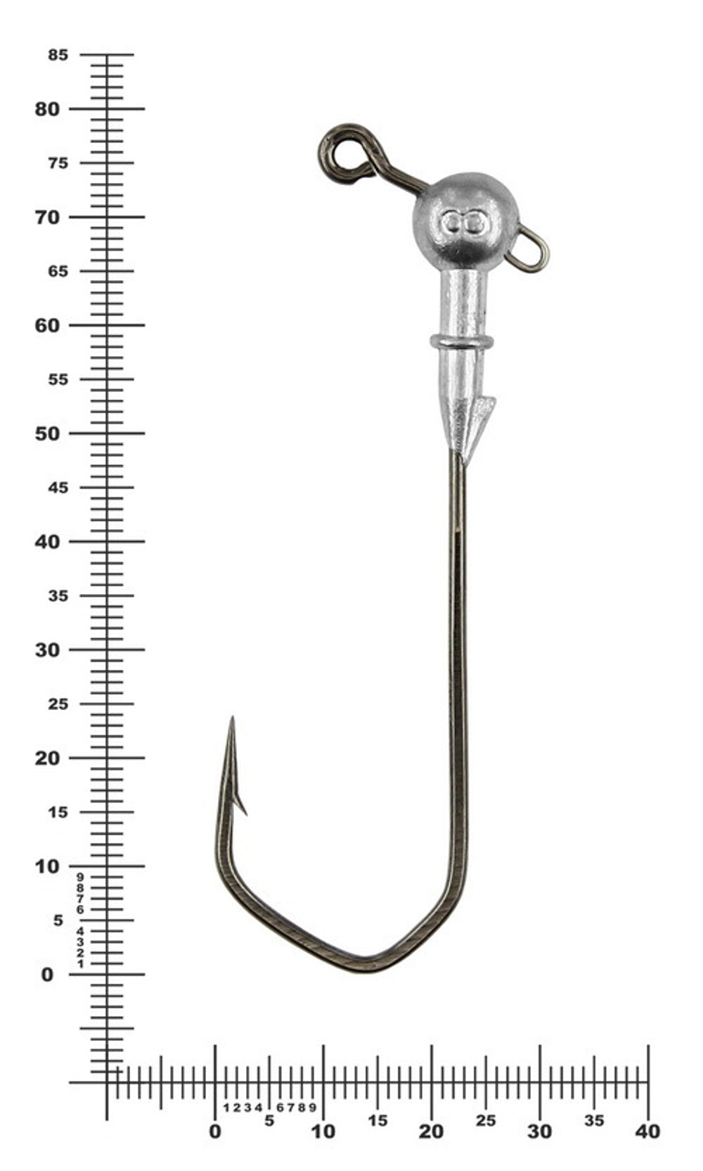 Джиг некрашеный Stinger Eye Jig, крючок Vido Craft VD-079 7/0 (3шт/уп)