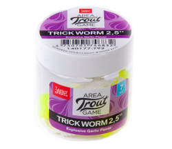 Слаги съедобные LJ Pro Series TRICK WORM 2,5in (6,35 см), цв. T92, 7 шт.