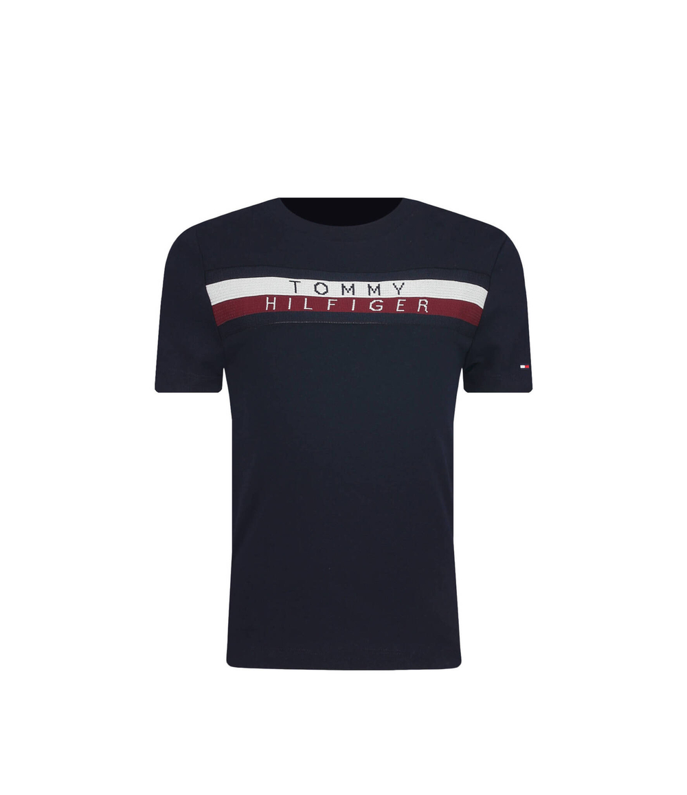 Футболка GLOBAL STRIPE Tommy Hilfiger - темно-синий(KB0KB08204)