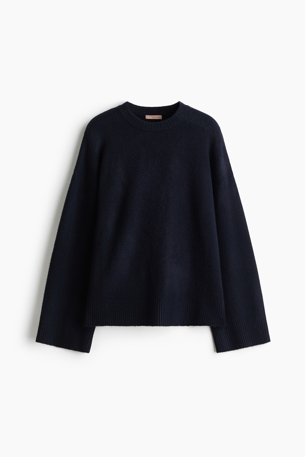 Мягкий джемпер с шерстью и круглым вырезом - H&M