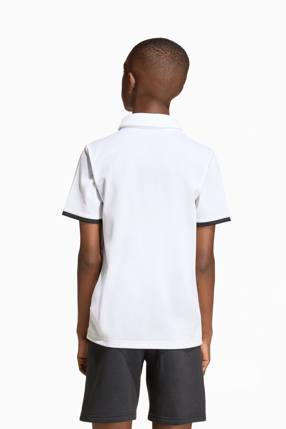 Футболка adidas Entrada 26 Polo Junior - белый