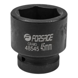 Головка ударная 1'', 45мм (6гр.) Forsage F-48545