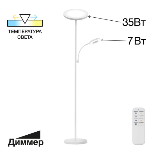 Торшер светодиодный Citilux Click CL810010
